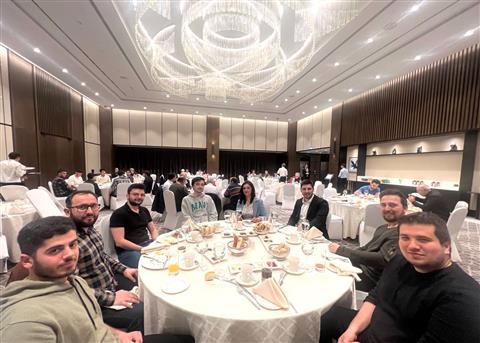 At our company's iftar dinner, the spirit of collaboration and solidarity was present along with delicious food.